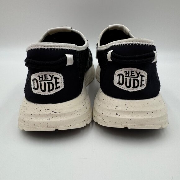 Hey Dude Sirocco Sport Mode Slip-On Black Mens Casual Shoes Size 11 - Picture 5 of 9